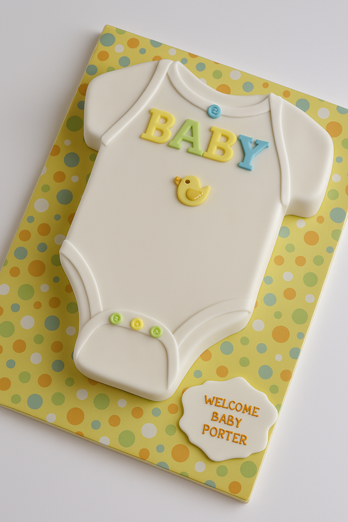 Baby Onesie Cake