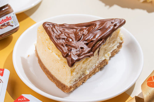 Nutella® Baked Cheesecake Slice
