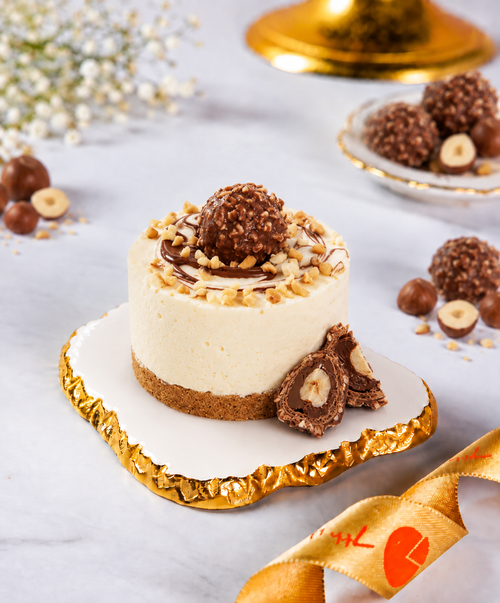 Luxury Ferrero Rocher Cold Cheesecake