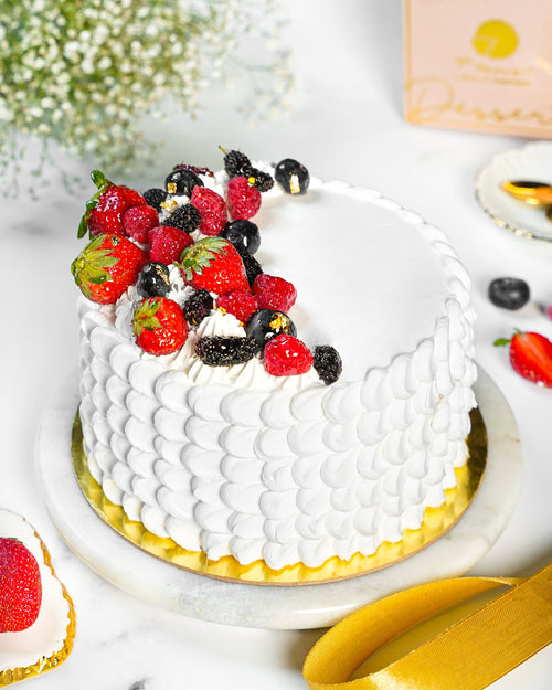 Mixed Berries Cake