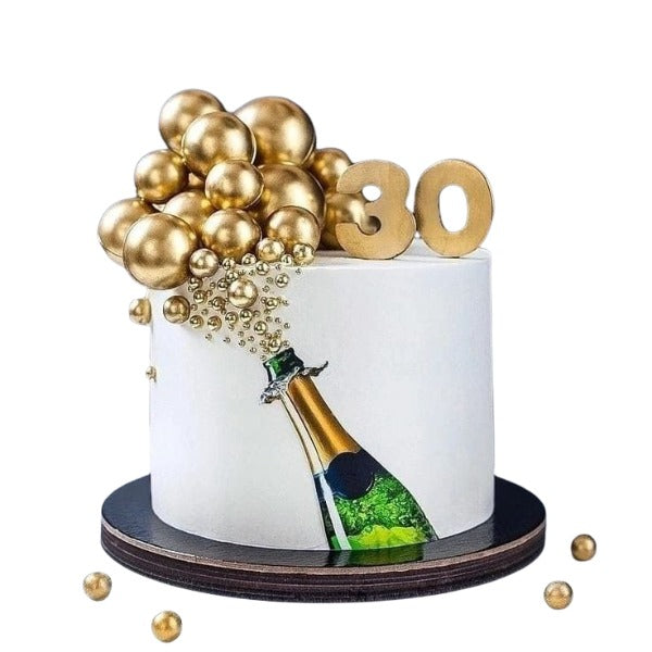 Champagne Pop Celebration Cake