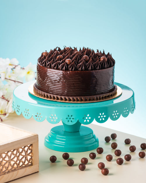 Dark Chocolate Mousse Cake