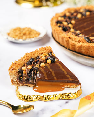 Chocolate Caramel Pie Cake