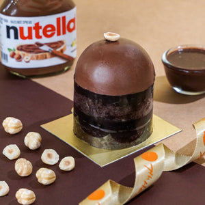 Hazelnut Mini Burst Cake