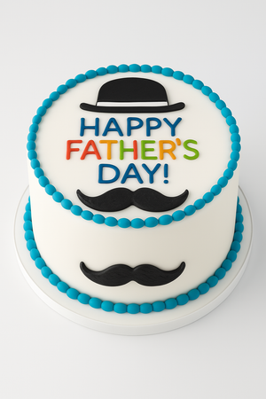 Fathers Day Theme Cake