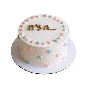 Gender Reveal Cake