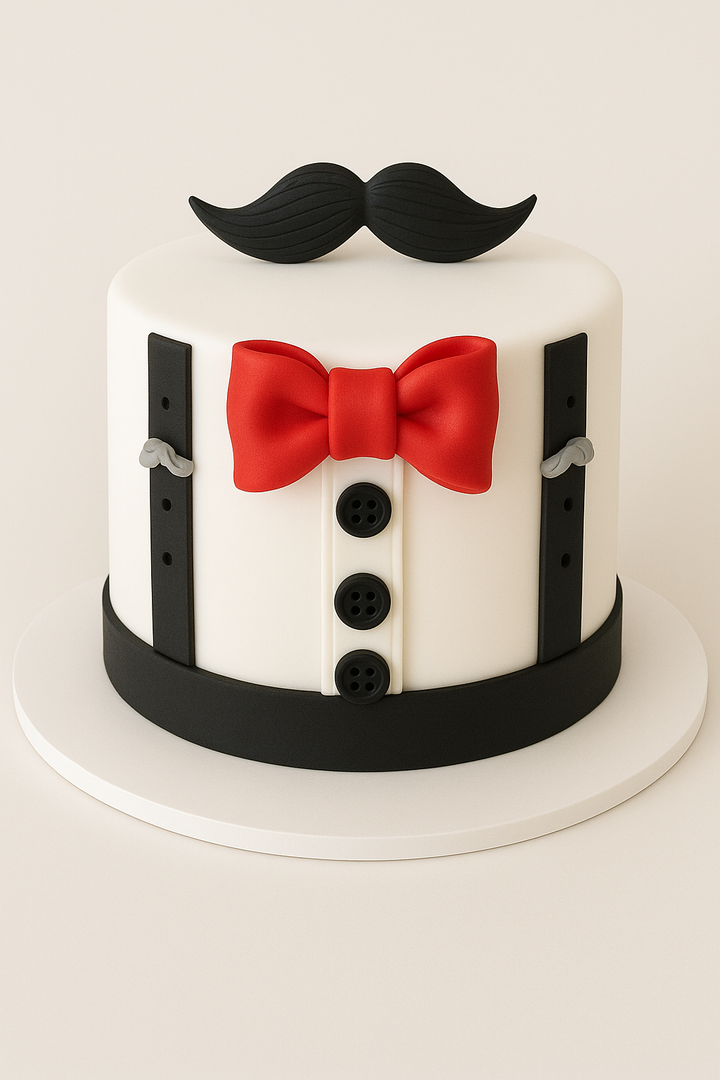 Gentleman's Tuxedo Cake