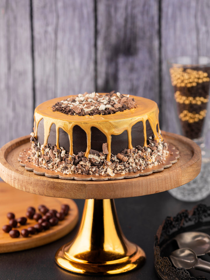 Golden Drip Cake