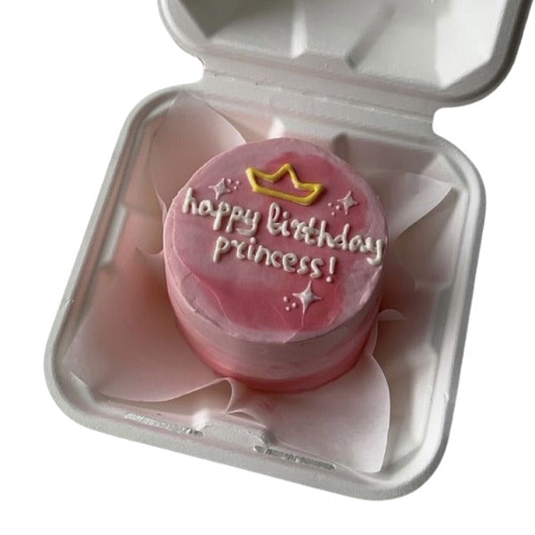 HBD Princess Bento Cake
