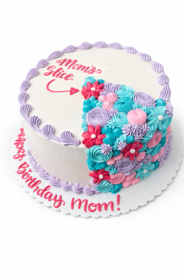 Mum's Slice Birthday Cake