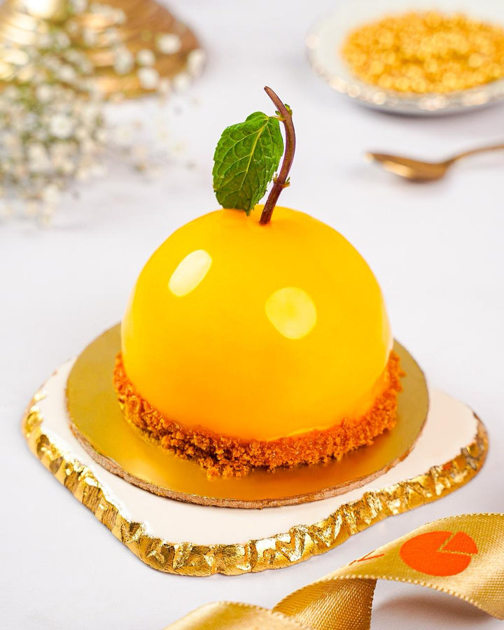 Orange Dark Chocolate Entremet