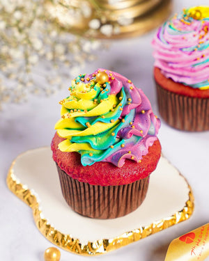 Rainbow Cupcake