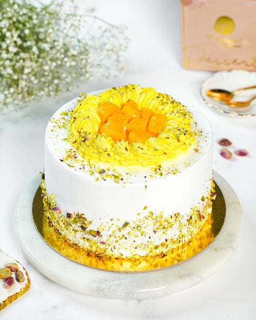 Rasmalai Fusion Cake