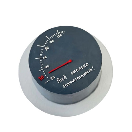 Speedometer Theme Bento Birthday Cake