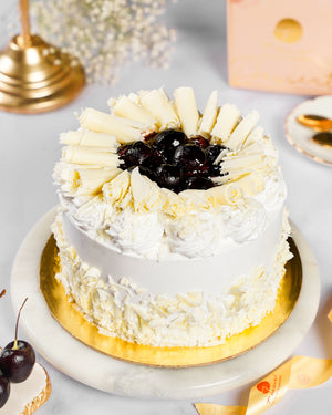 White Forest Cake