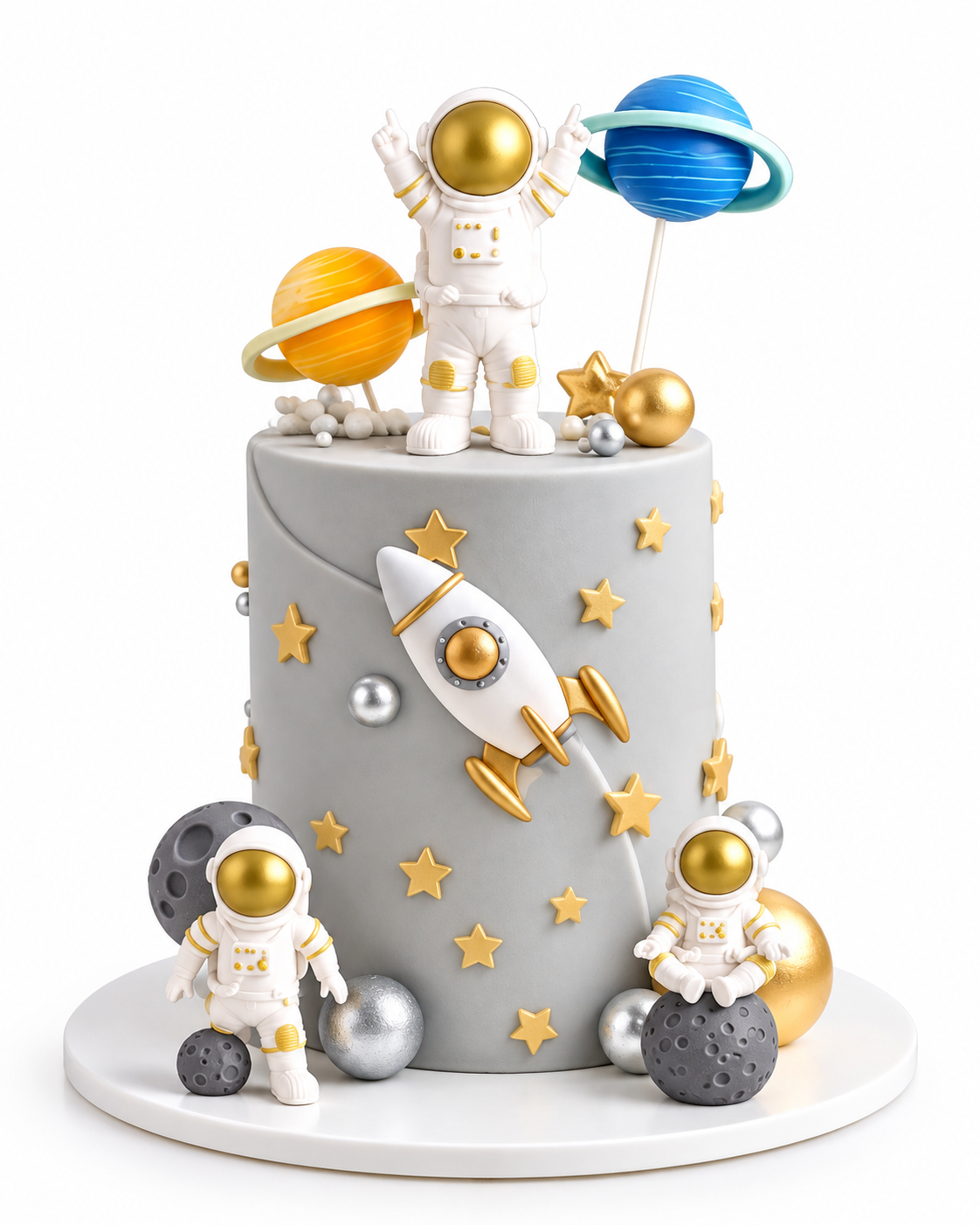 Astronaut Space Explorer Cake