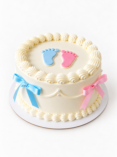 Baby Feet Cake