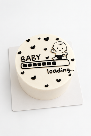 Baby Loading Bento Cake