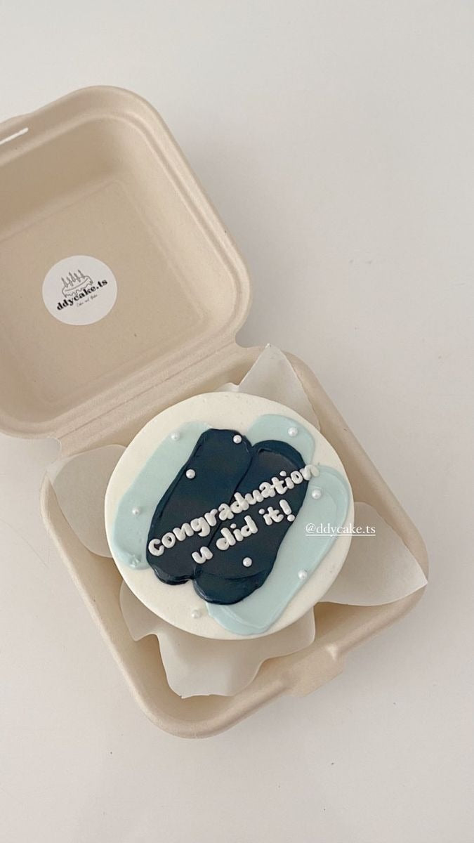 Graduation Bento Cake – “Congratulations, You Did It!