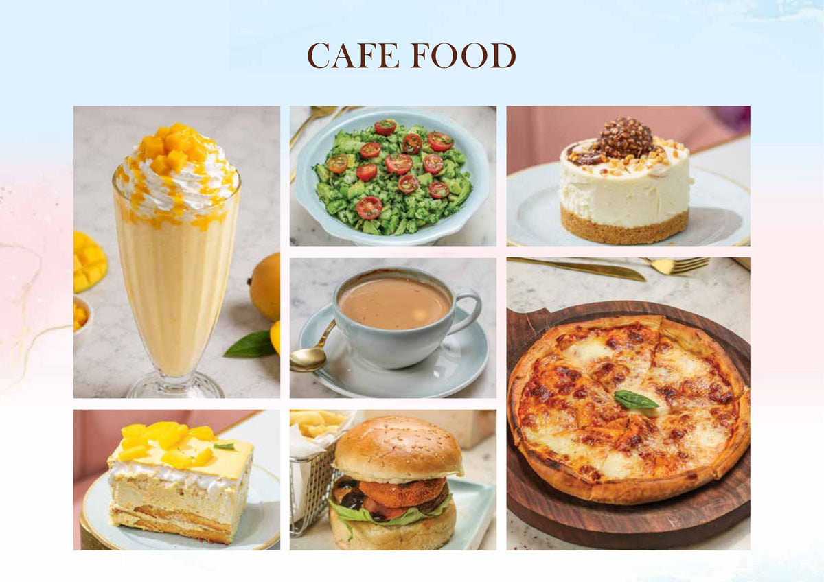 7th Heaven Café Model menu page 23