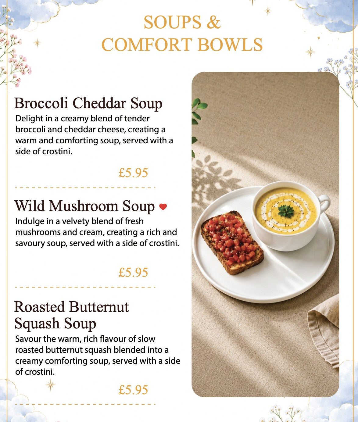 7th Heaven Café Model menu page 11